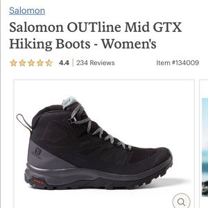 Salomon outline Mid GTX womens hiking boots
